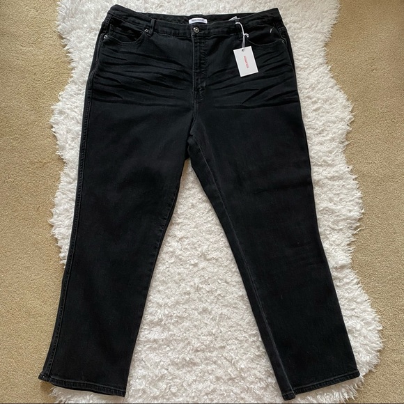 Good American Denim - Good American NWT Good Curve Black Jeans